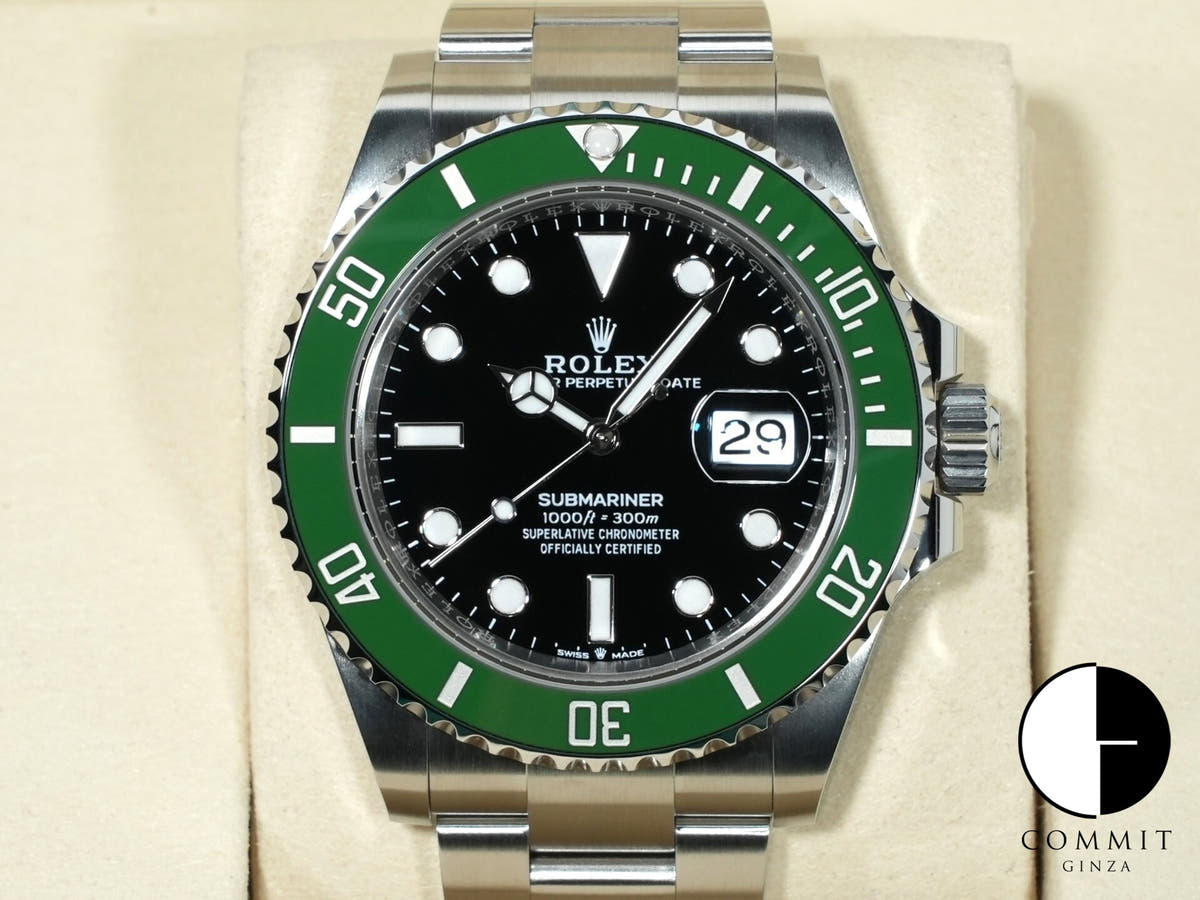 Rolex Submariner Date Ref. 126610LV Stainless Steel Black Dial Unused tr3om4ez