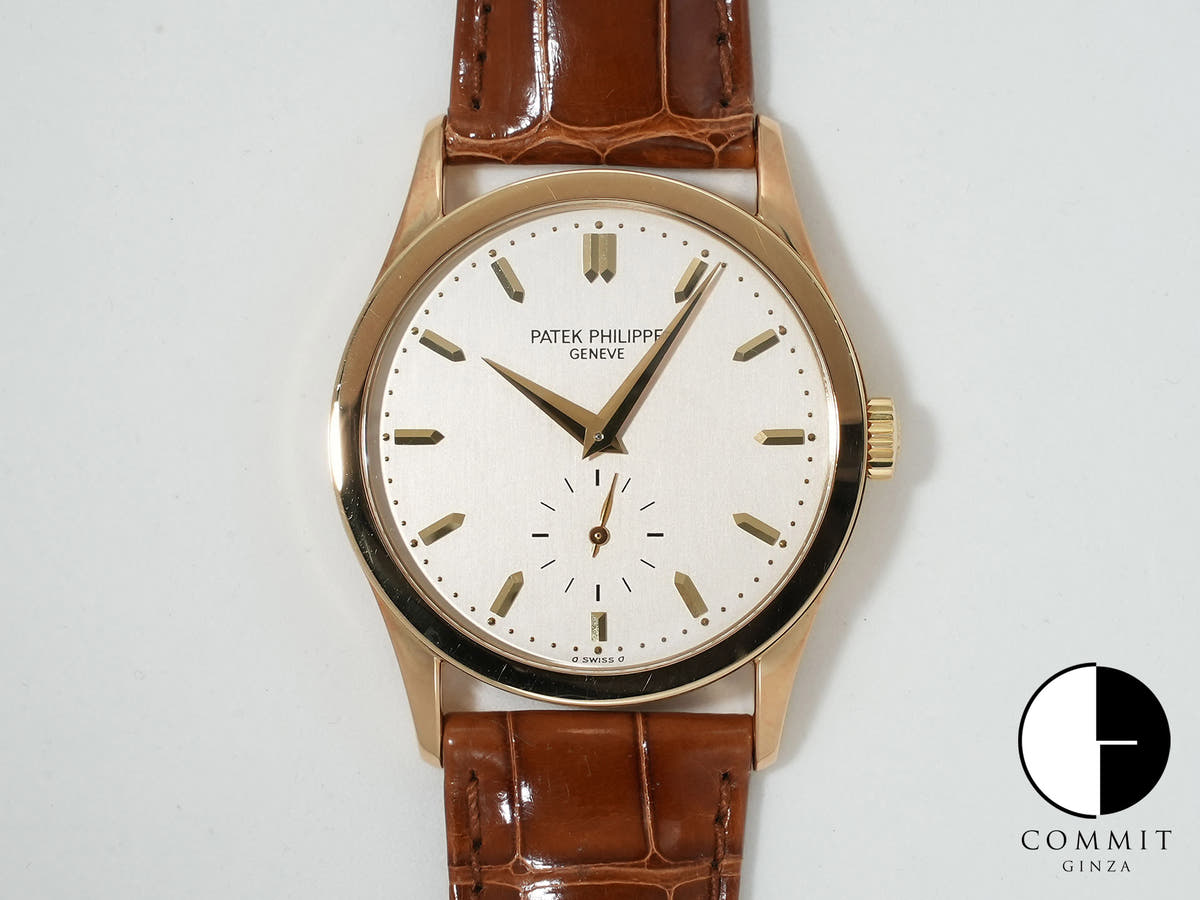 パテックフィリップ カラトラバ Ref.5096 イエローゴールド シルバー文字盤 美中古 6p6kzsip