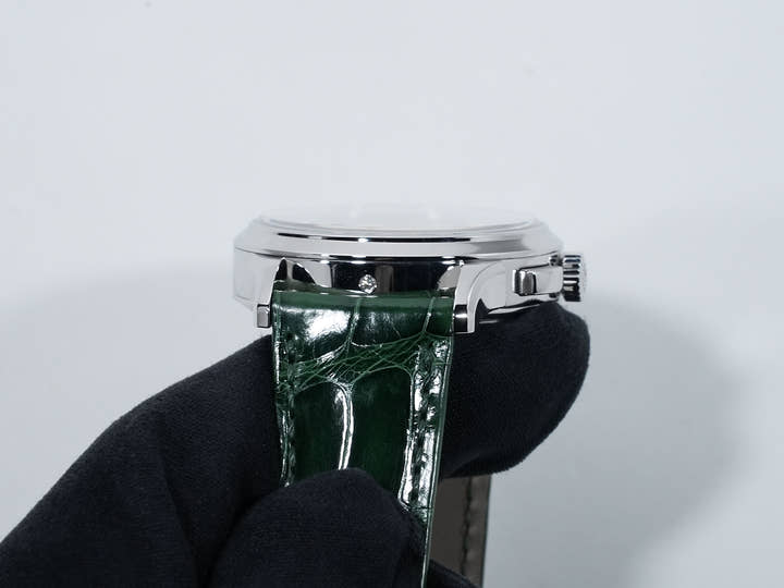 パテックフィリップ コンプリケーション ワールドタイム クロノグラフ Ref.5930P-001 プラチナ グリーン文字盤 美中古 rzmht9nf