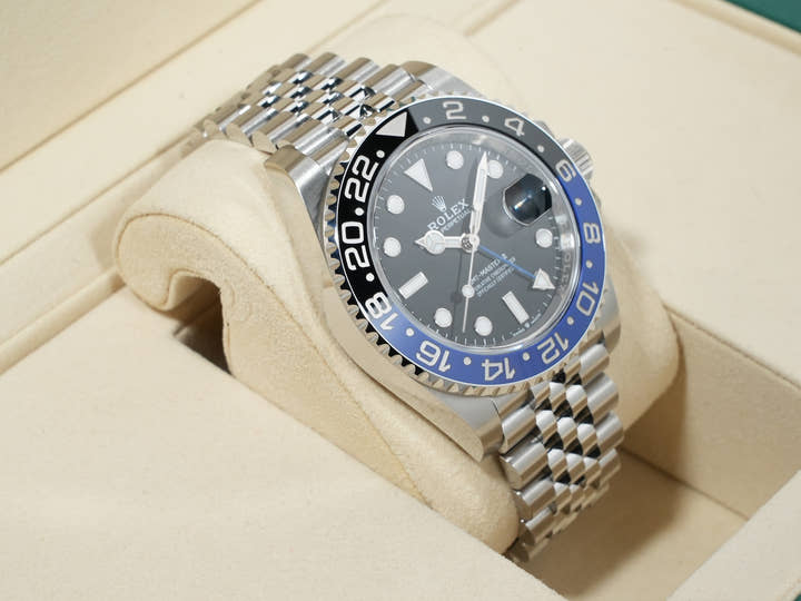 ロレックス GMTマスターII Ref.126710BLNR ステンレススチール ブラック文字盤 ジュビリーブレスレット 未使用 3bdf6oq9