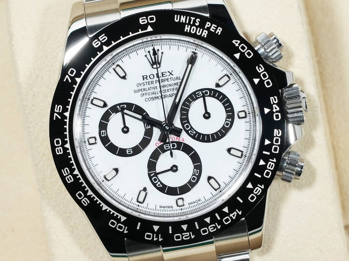 ロレックス デイトナ Ref.116500LN ステンレススチール ホワイト文字盤 未使用 cu5bzeqy