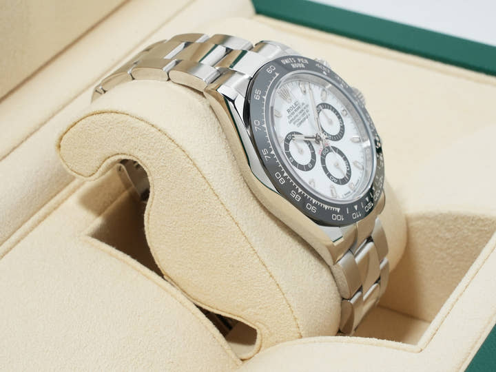 ロレックス デイトナ Ref.116500LN ステンレススチール ホワイト文字盤 未使用 cu5bzeqy