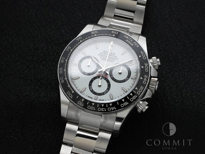 ロレックス デイトナ Ref.126500LN ステンレススチール ホワイト文字盤 極美品 atq422xm