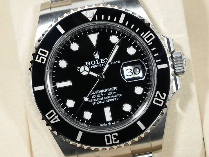 ロレックス サブマリーナー デイト Ref.126610LN ステンレススチール ブラック文字盤 美品 bd5p8gap