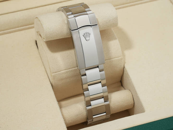 ロレックス デイトジャスト36 Ref.126234 ステンレススチール/ホワイトゴールド スレートローマン文字盤 オイスターブレスレット 美品 e63b7bgw