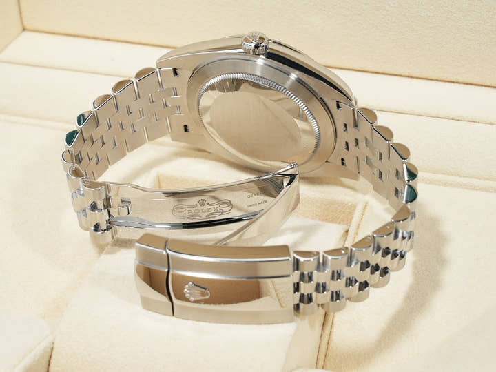 Rolex Datejust 41 Ref. 126334 Stainless Steel/White Gold Slate Dial Jubilee Bracelet Excellent Condition twhkk3u9