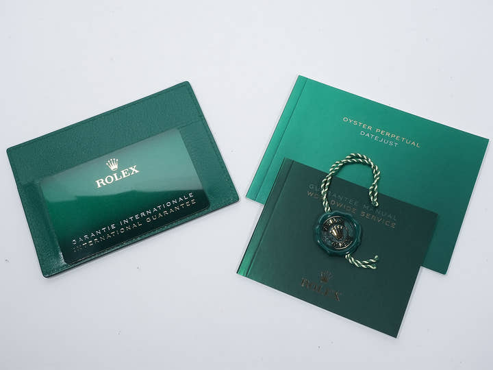 ロレックス デイトジャスト36 Ref.126234 ステンレススチール/ホワイトゴールド ブラック文字盤 ジュビリーブレスレット 美中古 p6yrec2n