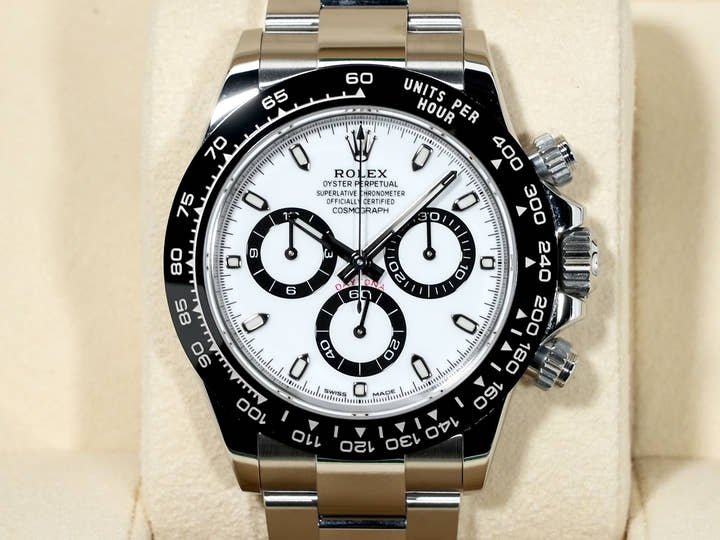 ロレックス デイトナ Ref.116500LN ステンレススチール ホワイト文字盤 中古 gcpp2ocn