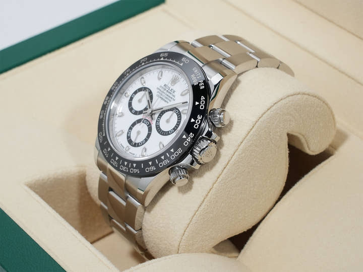 ロレックス デイトナ Ref.116500LN ステンレススチール ホワイト文字盤 中古 gcpp2ocn