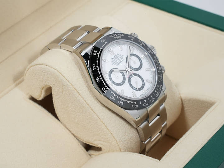 ロレックス デイトナ Ref.116500LN ステンレススチール ホワイト文字盤 中古 gcpp2ocn