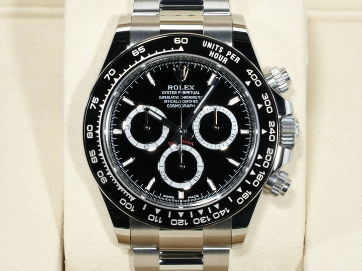 Rolex Daytona Ref. 126500LN Stainless Steel Black Dial Unused 8vbe3a7o