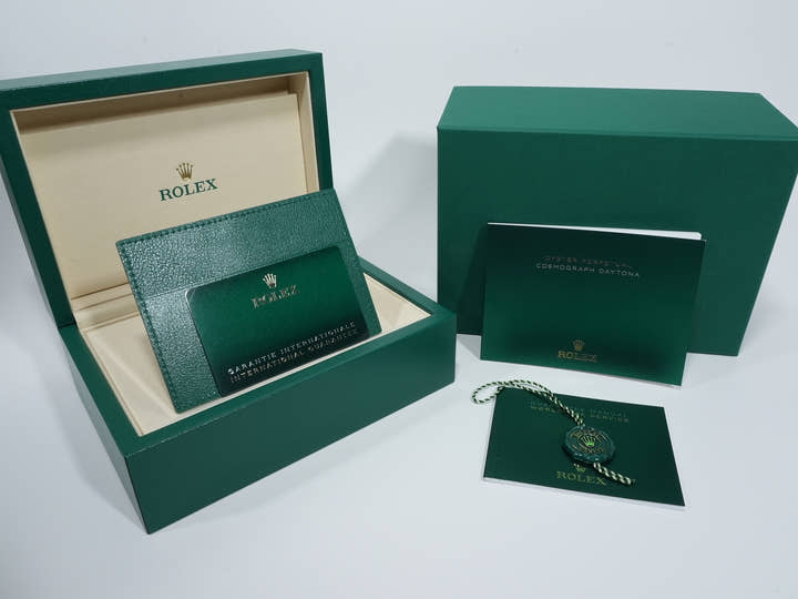 Rolex Daytona Ref. 126500LN Stainless Steel Black Dial Unused 8vbe3a7o