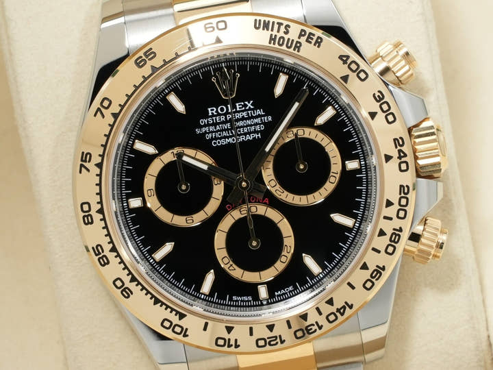 Rolex Daytona Ref. 126503 Stainless Steel/Yellow Gold Black Dial Unused rpzytxye