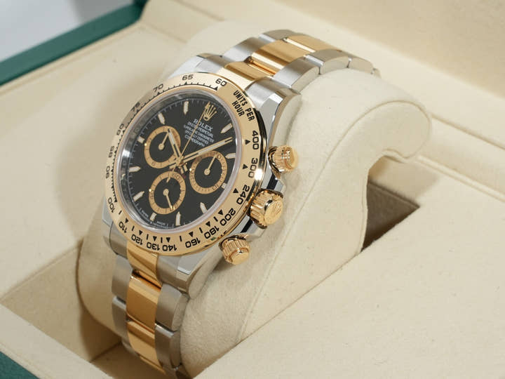 Rolex Daytona Ref. 126503 Stainless Steel/Yellow Gold Black Dial Unused rpzytxye