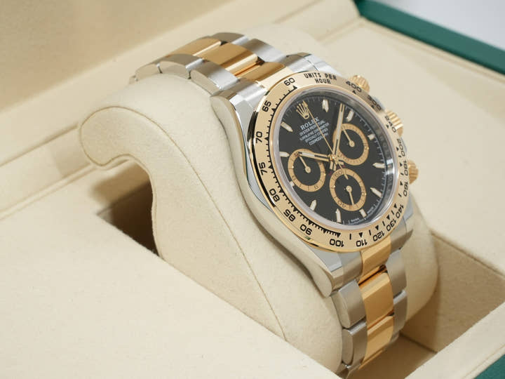 Rolex Daytona Ref. 126503 Stainless Steel/Yellow Gold Black Dial Unused rpzytxye