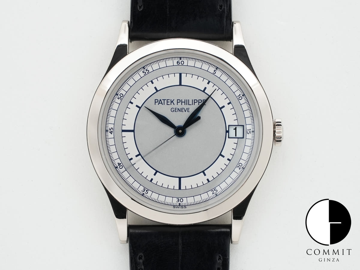 Patek Philippe Calatrava Ref. 5296G-001 White Gold Silver Dial Pre-owned urqny6ti