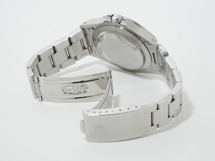 ロレックス エクスプローラーII Ref.16550 ステンレススチール アイボリー文字盤 オイスターブレスレット 中古 vu5pjx2g