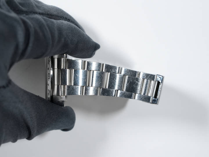 ロレックス エクスプローラーII Ref.16550 ステンレススチール アイボリー文字盤 オイスターブレスレット 中古 vu5pjx2g