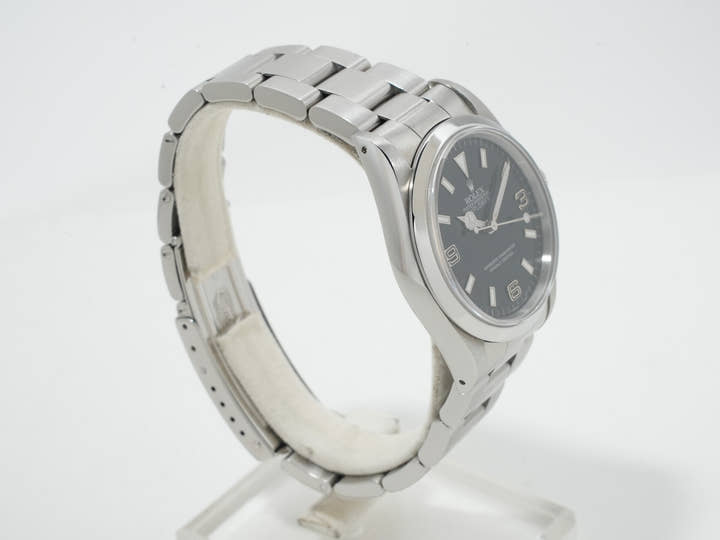 ロレックス エクスプローラーI Ref.14270 ステンレススチール ブラック文字盤 オイスターブレスレット 中古 bn3od3nu