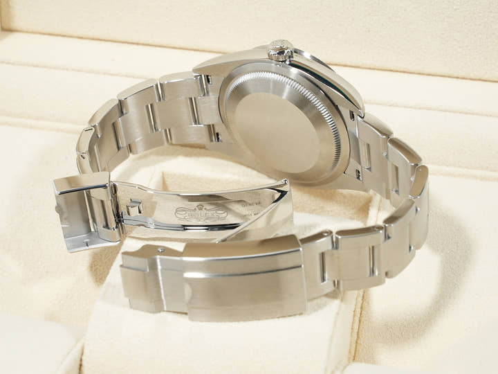 ロレックス エクスプローラー36 Ref.124270 ステンレススチール ブラック文字盤 オイスターブレスレット 未使用 w77yj8tk