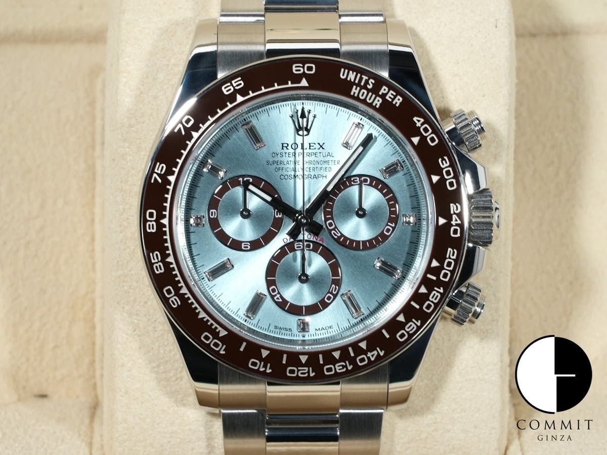 ロレックス デイトナ Ref.126506A プラチナ アイスブルーx11Pダイヤ文字盤 未使用 yqdv2bap