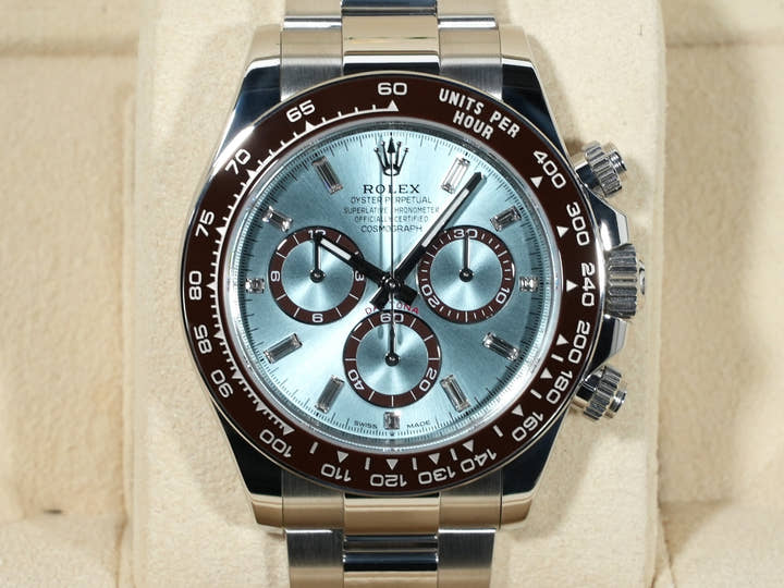 ロレックス デイトナ Ref.126506A プラチナ アイスブルーx11Pダイヤ文字盤 未使用 yqdv2bap