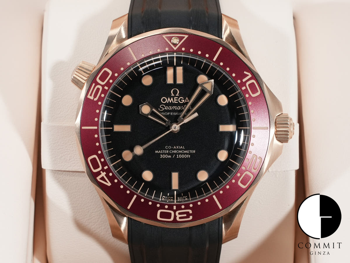 オメガ シーマスター ダイバー 300M Ref.210.92.42.20.01.003 ブロンズゴールド ブラック文字盤 未使用 6zfuniht