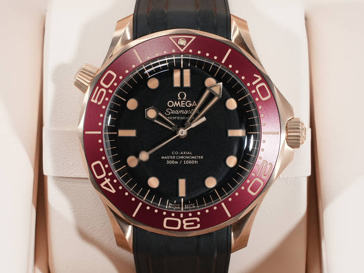 オメガ シーマスター ダイバー 300M Ref.210.92.42.20.01.003 ブロンズゴールド ブラック文字盤 未使用 6zfuniht