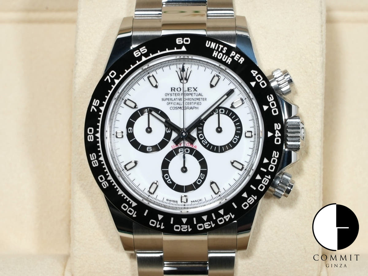 ロレックス デイトナ Ref.116500LN ステンレススチール ホワイト文字盤 未使用 zkwninf2