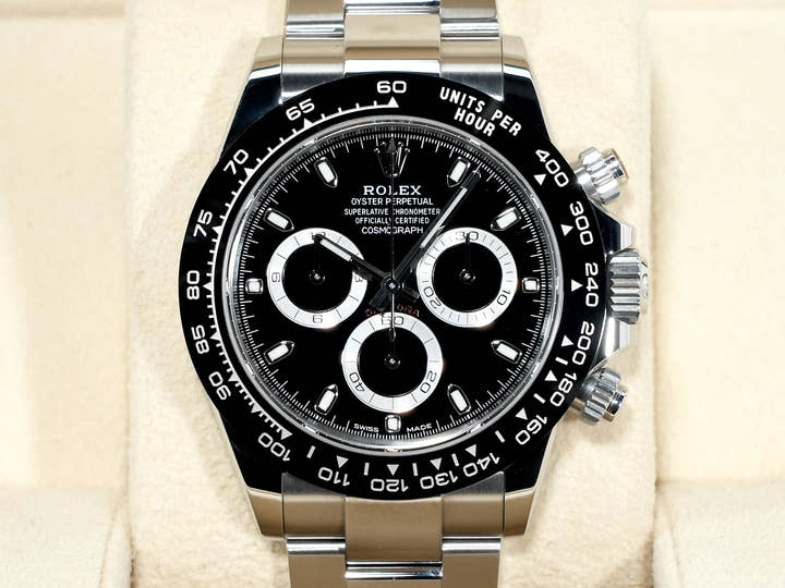 ロレックス デイトナ Ref.116500LN ステンレススチール ブラック文字盤 美中古 5s588ydf