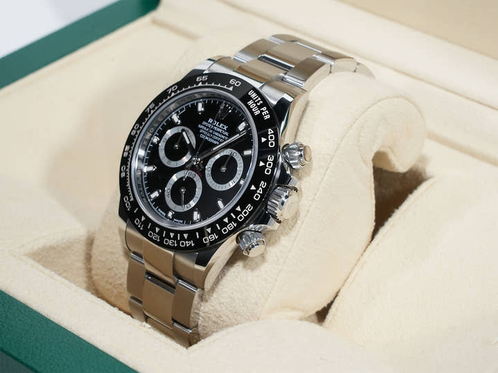 ロレックス デイトナ Ref.116500LN ステンレススチール ブラック文字盤 美中古 5s588ydf