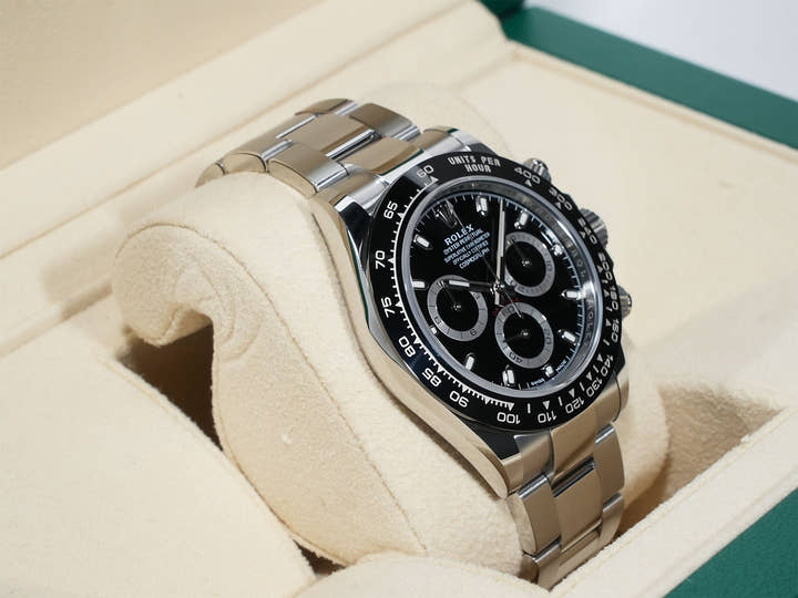 ロレックス デイトナ Ref.116500LN ステンレススチール ブラック文字盤 美中古 5s588ydf