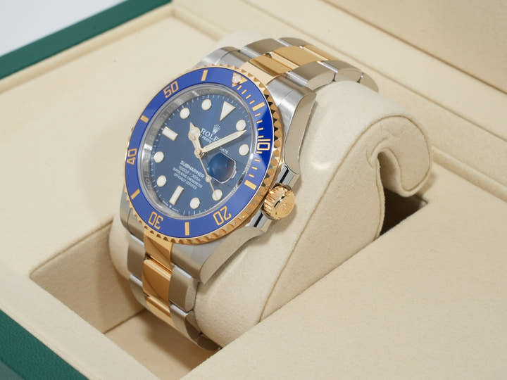 ロレックス サブマリーナー デイト Ref.126613LB ステンレススチール/イエローゴールド ブルー文字盤 未使用 ueh7bnb8