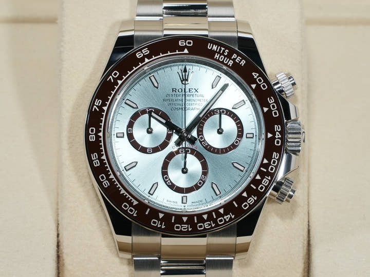 ロレックス デイトナ Ref.126506 プラチナ アイスブルー文字盤 未使用 qux5es78