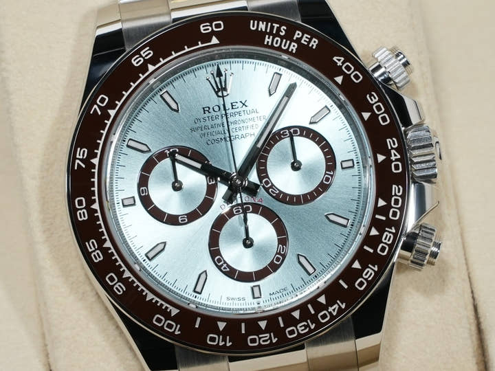 ロレックス デイトナ Ref.126506 プラチナ アイスブルー文字盤 未使用 qux5es78