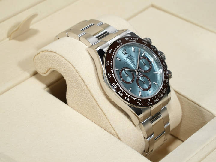 ロレックス デイトナ Ref.126506 プラチナ アイスブルー文字盤 未使用 qux5es78