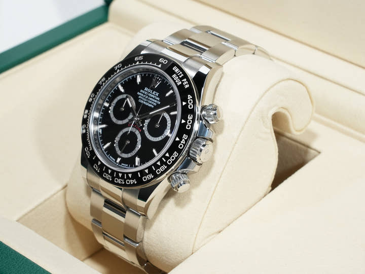 ロレックス デイトナ Ref.126500LN ステンレススチール ブラック文字盤 未使用 xou4u2sg