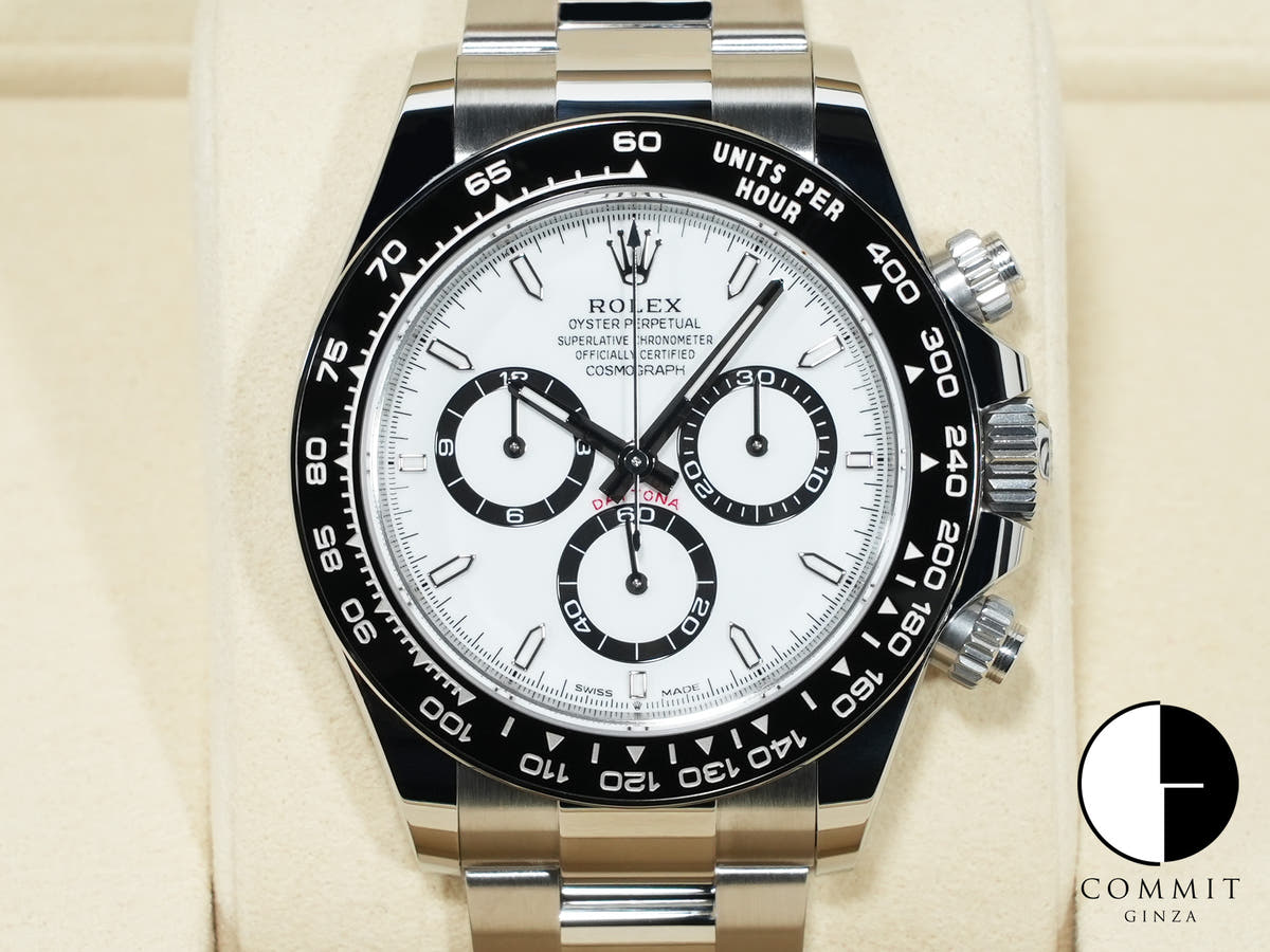 ロレックス デイトナ Ref.126500LN ステンレススチール ホワイト文字盤 未使用 ta2rfyyy