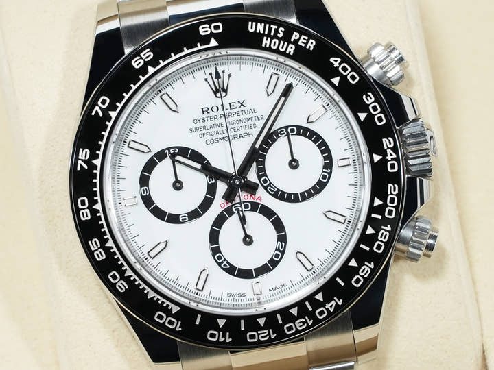 ロレックス デイトナ Ref.126500LN ステンレススチール ホワイト文字盤 未使用 ta2rfyyy