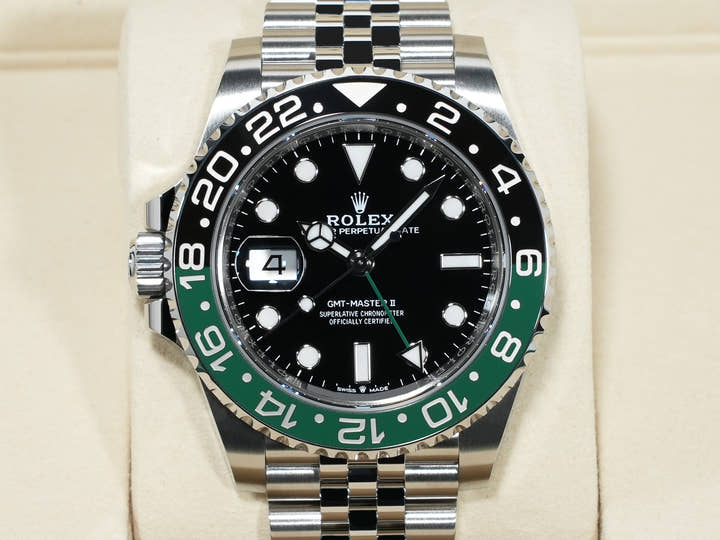 ロレックス GMTマスターII Ref.126720VTNR ステンレススチール ブラック文字盤 ジュビリーブレスレット 未使用 2gg79u4t
