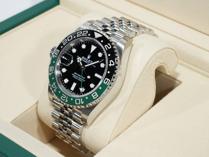 ロレックス GMTマスターII Ref.126720VTNR ステンレススチール ブラック文字盤 ジュビリーブレスレット 未使用 2gg79u4t