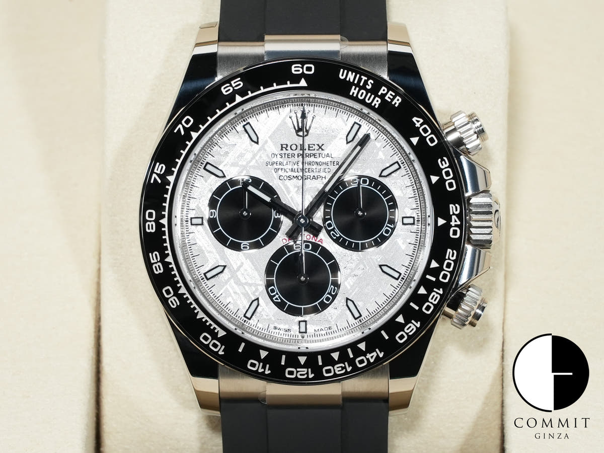 ロレックス デイトナ Ref.126519LN ホワイトゴールド メテオライト文字盤 未使用 vys88cjz