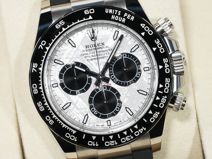 ロレックス デイトナ Ref.126519LN ホワイトゴールド メテオライト文字盤 未使用 vys88cjz
