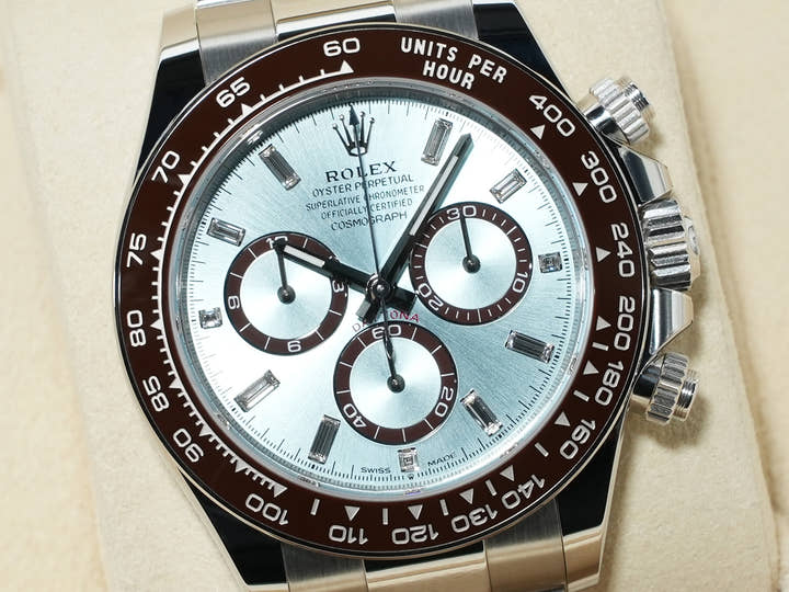 ロレックス デイトナ Ref.126506A プラチナ アイスブルーx11Pダイヤ文字盤 未使用 nk7r6257