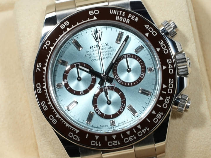 ロレックス デイトナ Ref.126506A プラチナ アイスブルーx11Pダイヤ文字盤 未使用 aa9rmusa