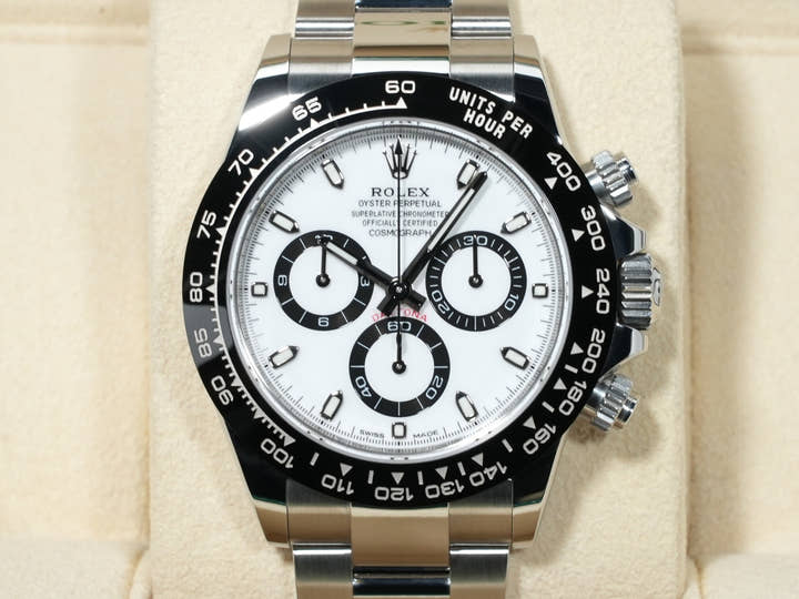 Rolex Daytona Ref. 116500LN Stainless Steel White Dial Unused 69dcza3t