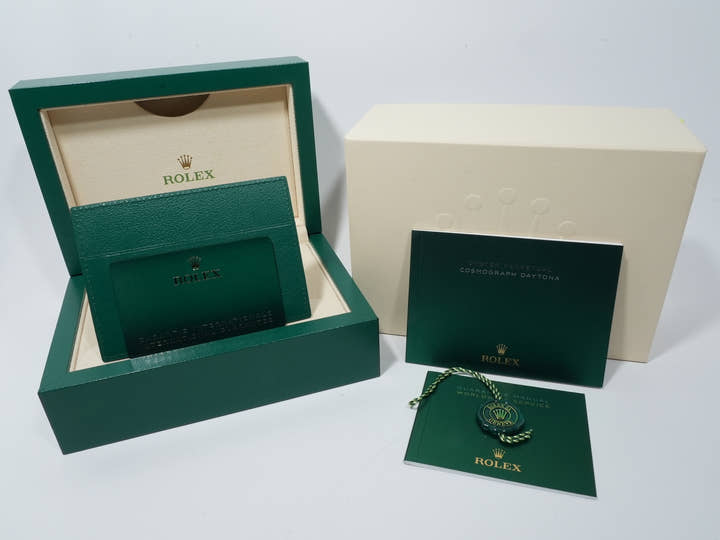 Rolex Daytona Ref. 116500LN Stainless Steel White Dial Unused 69dcza3t