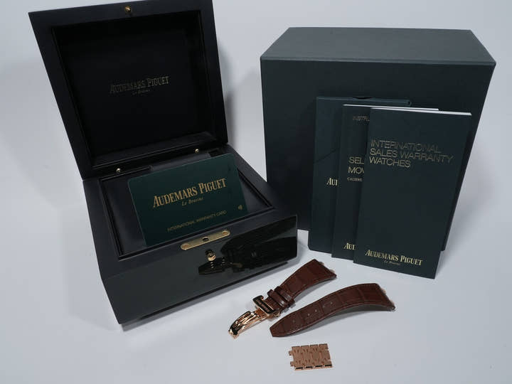 Audemars Piguet Royal Oak Ref. 15500OR.OO.D002CR.01 Pink Gold Black Dial Excellent Condition Pre-Owned 2at4yrqu