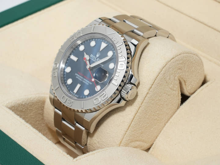 ロレックス ヨットマスター40 Ref.126622 ステンレススチール/プラチナ ブライトブルー文字盤 中古 qhyfra8w