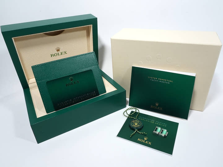 ロレックス ヨットマスター40 Ref.126622 ステンレススチール/プラチナ ブライトブルー文字盤 中古 qhyfra8w